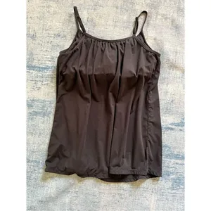 32 Degrees Cool Black Camisole With Built In Bra Medium thumbnail 9