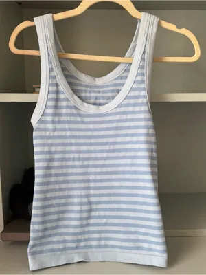 LONG STRIPED TANK - Olive Lynn Boutique NWOT thumbnail 3