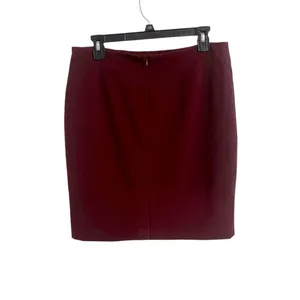 2000s Forever21 Maroon Pencil Skirt | Red Vintage Y2K | Size Large thumbnail 2
