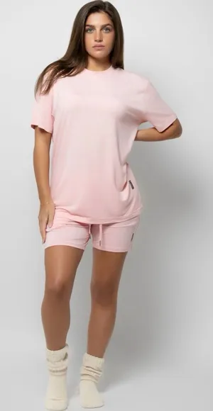 COMFRT Women's Pink Short Sleeve Tee thumbnail 1