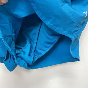 Joy Lab Women High Waist Nylon Shorts Lined Size‎ XL Blue Outdoor Athleisure Gym thumbnail 3