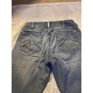 Ariat REAL Denim Women's Jeans Size 33s Mid Rise Straight Jeans thumbnail 12