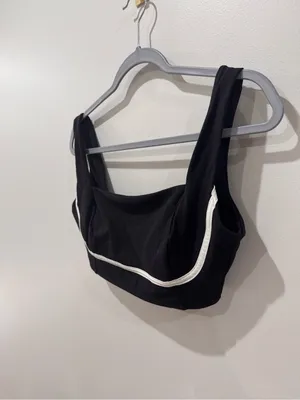 Monday Body Size V/XL Zion Bra - Black/Ivory thumbnail 3