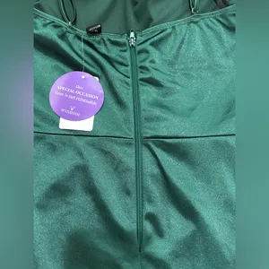 🆕 Windsor Women’s Green Spaghetti Dress Size S thumbnail 6