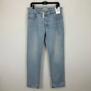 Madewell The Dean Easy Straight Foster Wash Light Blue Comfort Stretch US 30 NWT thumbnail 7