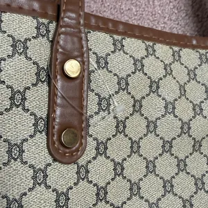 Brown Patterned Tote Bag thumbnail 3