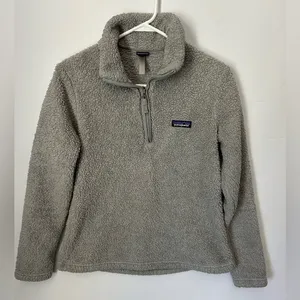 Patagonia Women's Quarter Zip Pullover in Gray Small thumbnail 1