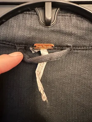 Free People Black Distressed Military Field Jacket thumbnail 3