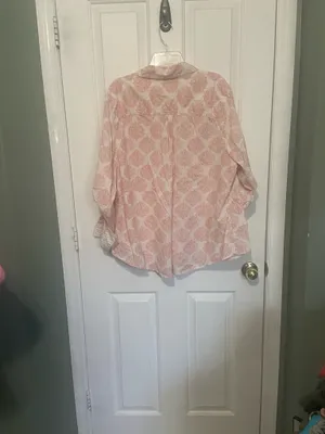 Style & Co Button Down Blouse thumbnail 4