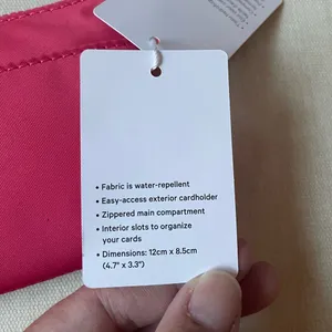 Lululemon Clippable Card Pouch - Glaze Pink thumbnail 12