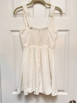 Show Me Your‎ Mumu White Nina Skirt Dress Corset Mini Graduation Medium thumbnail 5