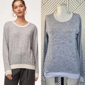 Aritzia Wilfred Heather‎ Galaxy Berri Sweater thumbnail 2