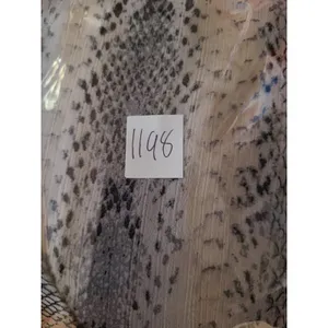 Entro M Snakeskin Print Drop Waist Tunic Babydoll Dress Boho Chic Python Western thumbnail 5