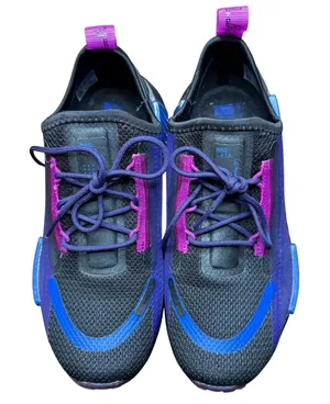 Adidas NMD‎ Flow Shoes Womens Size 6.5 Purple Black Running Sneakers GZ9287 thumbnail 1