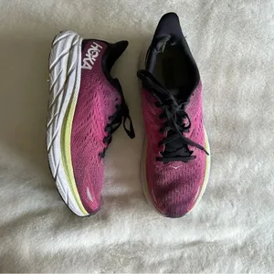 Hoka One One Clifton 8 Ibis Rose Pink Women's Size 9B thumbnail 4