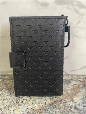 Betsey Johnson Luv Betsey Xoleah Black Card Case Wallet thumbnail 2