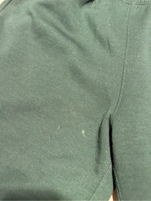 Abercrombie & fitch YPB Dark Green Elastic Waist Jogger Pants NEOKNIT S Short thumbnail 4