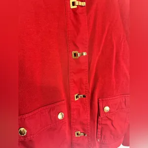 Lauren Ralph Lauren Women's Size M Metal Clasp Lightweight Cardigan Sweater Coat thumbnail 11