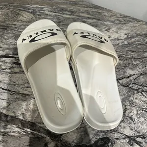 Oakley Cream Slide Sandals thumbnail 2