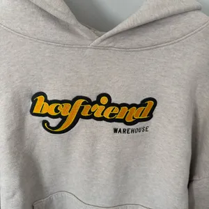 Video Store Boyfriend Warehouse Oversized Hoodie Gray Size M thumbnail 3