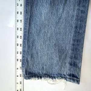 AGOLDE‎ 90s Jean Womens 23 High Rise Straight Leg Distressed Blue Denim Grunge thumbnail 12