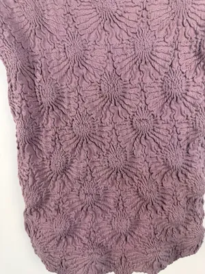 Altar'd State Intimates Mauve Crinkle Textured Smocked Tank Top thumbnail 3