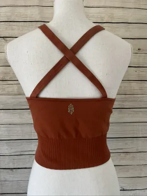 FP Movement Free People Good Karma Crop Tank Size M/L thumbnail 5