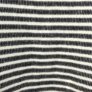 Madewell long sleeve stripe crop top thumbnail 3