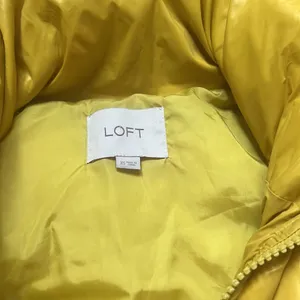 Loft Yellow Puffer Jacket thumbnail 2