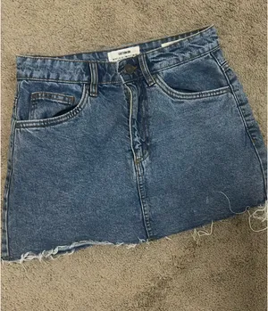Cotton On Denim Mini Skirt thumbnail 1
