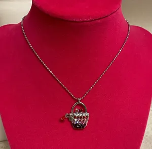 NWT  Crystal Pendant | Necklace thumbnail 1
