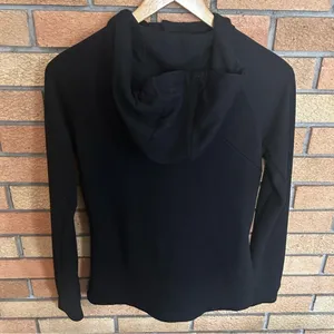 Gymshark Women's Black Full Zip Up Athletic Hoodie Sweatshirt Size Small thumbnail 2