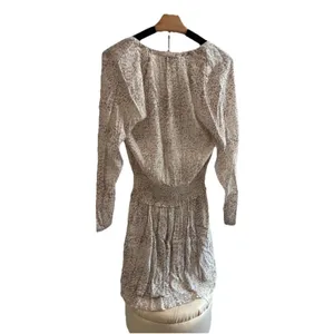Rails Jasmine Dress Tan Watercolor Leopard XS Smocked Waist‎ Mini thumbnail 3