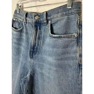 Madewell The '90s Straight Jean rondell wash Women's sz. 28 thumbnail 8