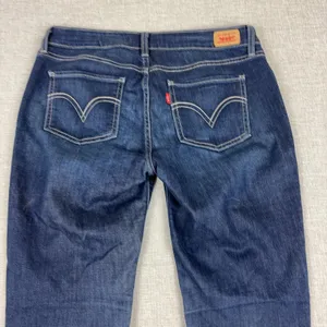 Levi's Jeans Womens 11 M Blue Medium Wash Slim Jegging Stretch Denim 5-Pocket thumbnail 14
