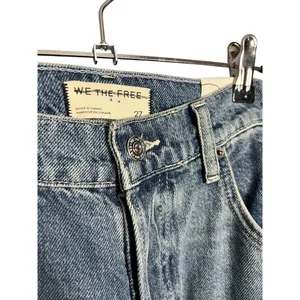 NWT Free People We‎ The Free Cora Long Rise Slouchy Jeans Size 27 Baggy thumbnail 9
