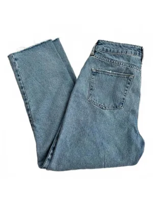 UO BDG Pax Ripped High Waist Jeans Urban Outfitters NWT Light Wash Size 28 thumbnail 5