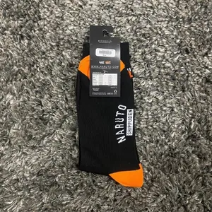 Naruto Shipddun Collection High Cut Socks in Black, Size 8-12​​​​​​​​​ thumbnail 2