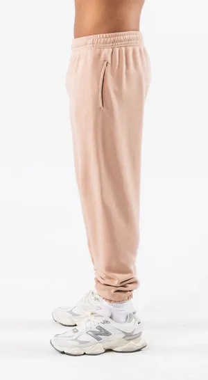 Alphalete Unisex Earth Dye Natural Jogger- Ochre , Size Medium thumbnail 4