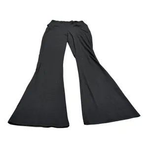 Umsifey Women's Black Flare Yoga Pants, Soft High Waisted Casual Bootcut Legging thumbnail 2