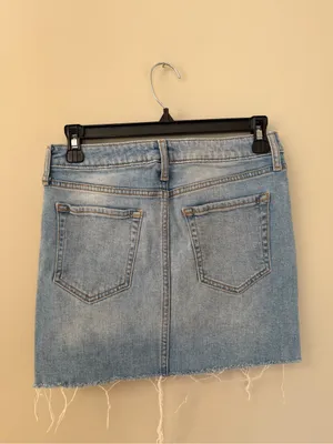 Forever 21 Jean High Waisted Skirt Size 25 thumbnail 3