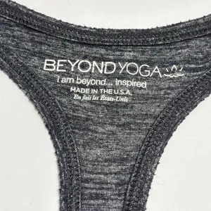 Beyond Yoga Spacedye Step Up Racerback Tank Heathered Gray Athletic thumbnail 6