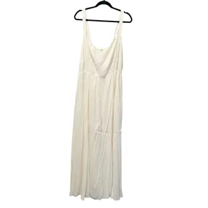 Reformation Hollyhock Dress in Ivory thumbnail 2