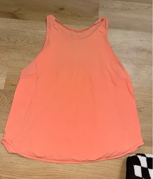 Lululemon orange tank top thumbnail 1