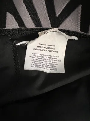 Nike Pro Dri Fit Black Athletic Leggings  thumbnail 5