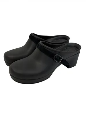 Crocs Sarah Suede Band Clog Black Slip On Mule Womens Size 9 thumbnail 8