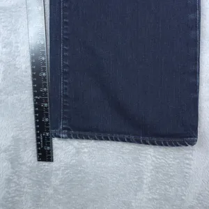 Paige Laurel Canyon Jeans Women 27 Low Rise Bootcut Dark Wash Whiskering Y2K thumbnail 10