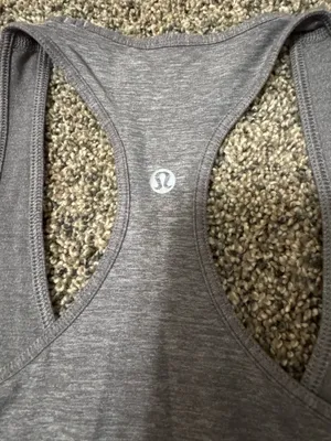 Lululemon Cool Racerback Tank 6 Grey thumbnail 3