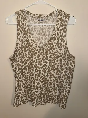 Old Navy Leopard Tank Top thumbnail 1