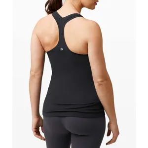 Lululemon Cool Racerback II Tank Top Women’s Size 6 Black Activewear Gym Yoga thumbnail 2